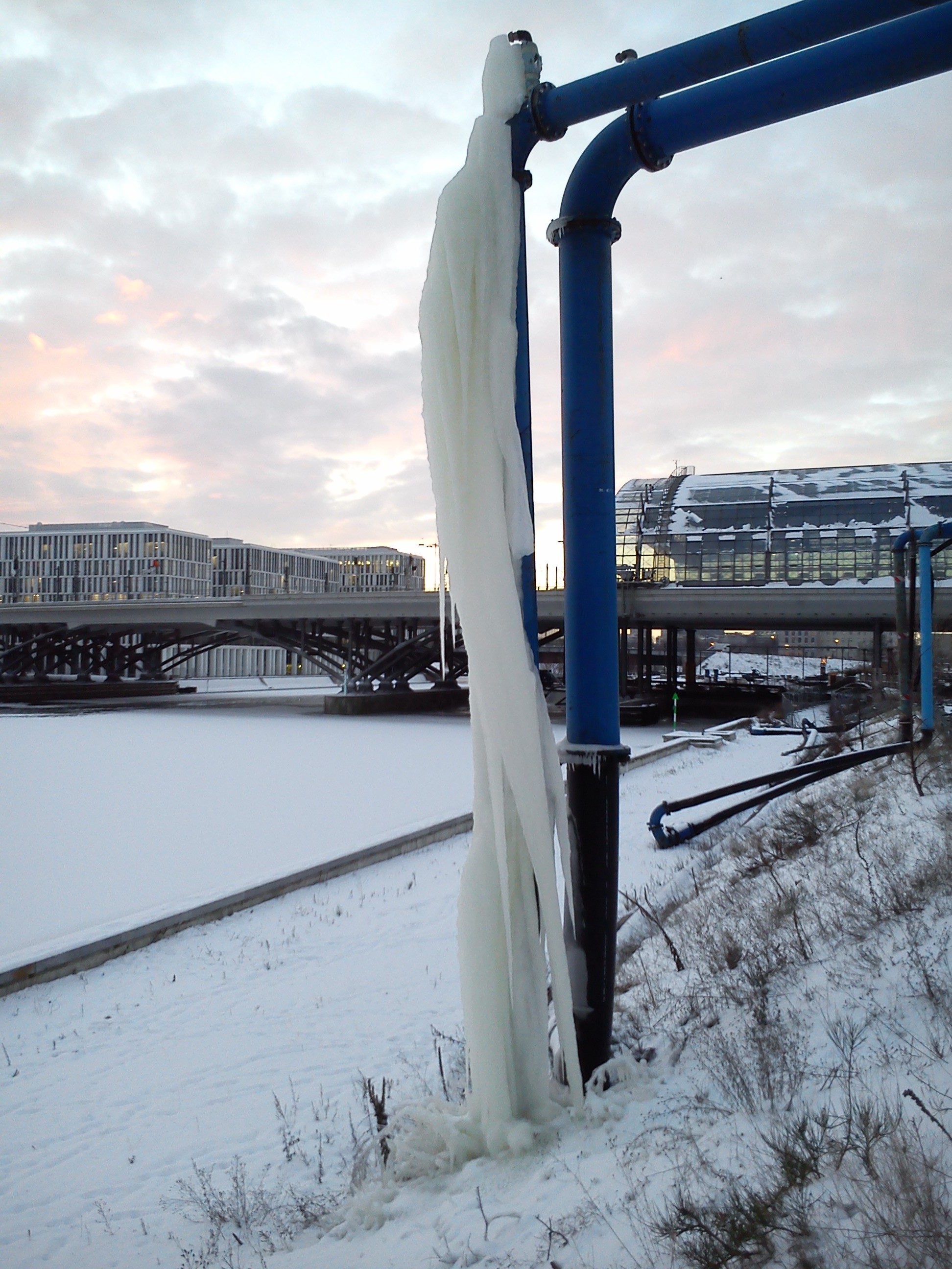 Wasserversorgung im Winter